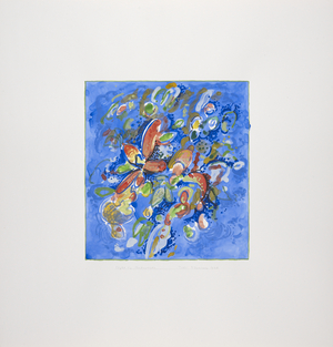 Flight to Andromeda, 1997 (w/c on paper)