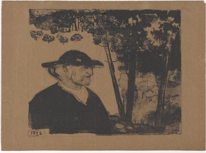 Jeune Garcon (Young Boy) 1984-95 (zincograph)