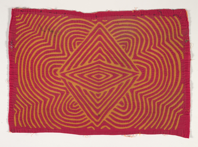Shirt Panel (mola), c.1950 (appliqued cotton)