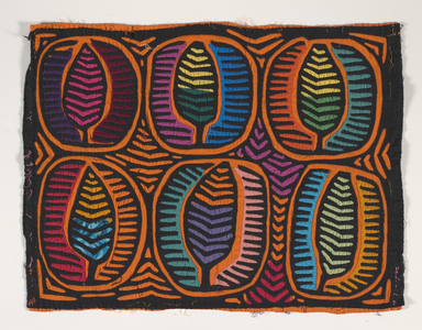 Shirt Panel (mola), c.1950 (appliqued cotton)