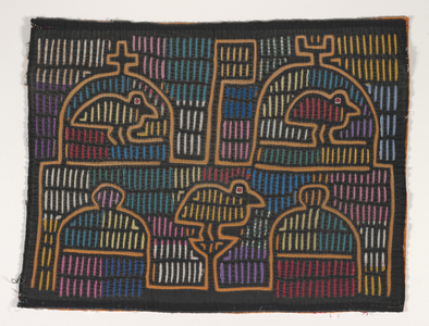 Shirt panel (mola) (appliqued cotton)