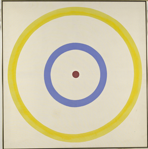 Toward Yellow, 1961 (oil on canvas)