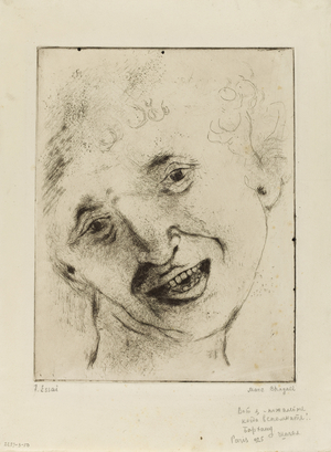 Self Portrait with Smile, 1924-25