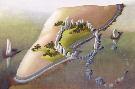 The Drowned Cathedral, c.1948 (oil on canvas)