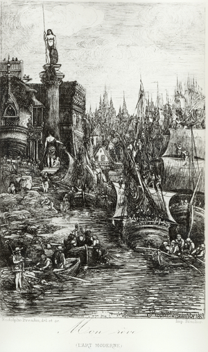 My Dream, 1883 (litho)