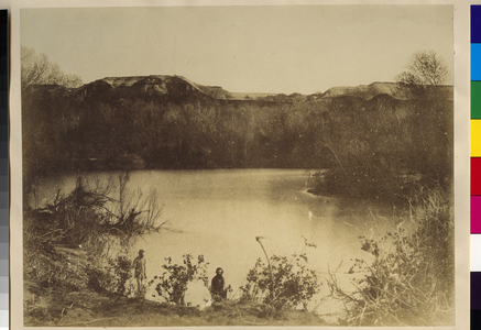 The Jordan, 1855-57 (salt print)