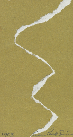 Torn Drawing, c.1960 (paper)