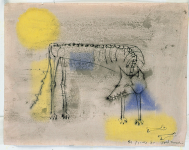 Untitled, 1956 (ink & w/c on paper)