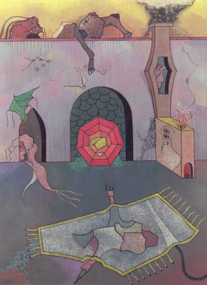 The Original Brain, 1964 (oil on canvas)