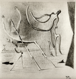 Untitled, 1950 (pencil on paper)