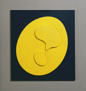 Meeting in the egg, 1959 (painted cardboard)