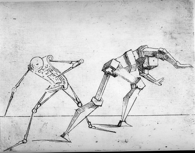 Bizarre Figures, 1624 (etching)