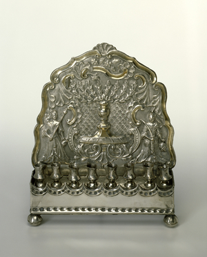 Hanukkah Lamp (silver)