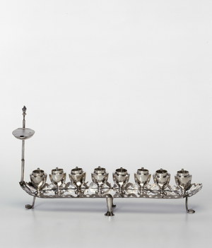 Hanukkah Lamp (silver)