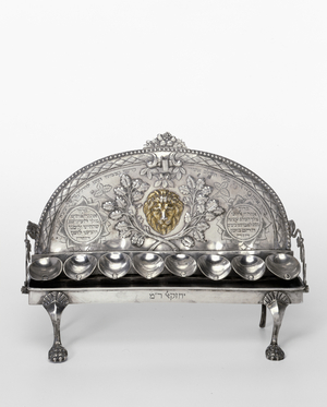 Hanukkah Lamp (silver)