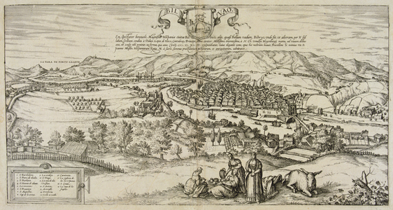 View of Bilbao, 1576 (engraving)