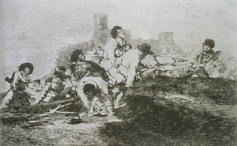 They can still be of use, plate 24 of 'The Disasters of War', 1810-14, pub. 1863 (etching)