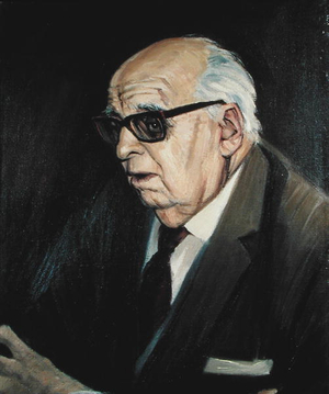Jose Maria Cossio (1893-1977) (oil on canvas)