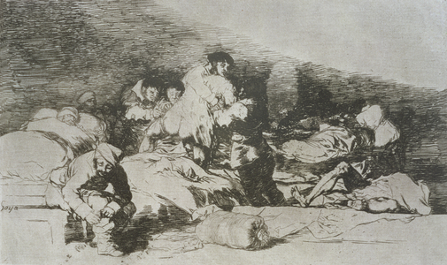 These too, plate 25 of 'The Disasters of War', 1810-14, pub. 1863 (etching)