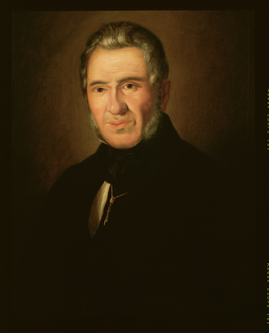 Portrait of Agustin Arguelles (1776-1843) (oil on canvas)