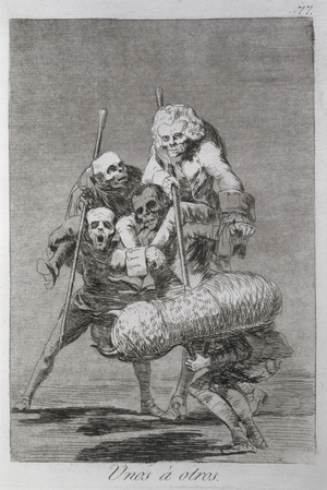 193-0082177 What one does to another, plate 77 of 'Los caprichos', 1799 (etching)