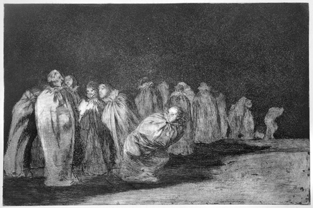 The men in sacks, plate 8 of 'Proverbs', 1819-23, pub. 1864 (etching)