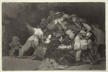 General riddle, plate 9 of 'Proverbs', 1819-23, pub. 1864 (etching)