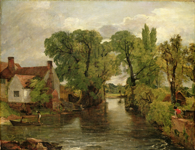 The Mill Stream, 1814-15 (oil on canvas)