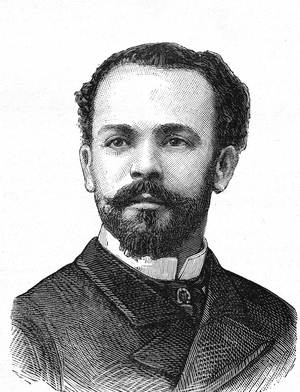 Louis MORLET - 1849-1913, French actor and lyric singer, actor, baritone 1884