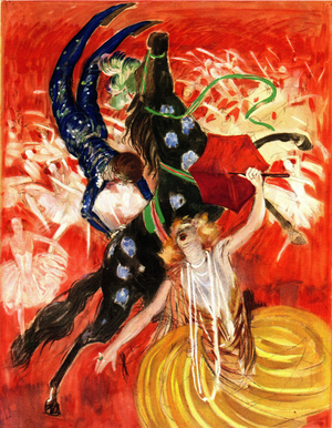 The circus - composition by Leonetto Cappiello (1875-1942) 1923