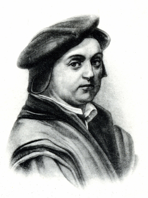 Portrait of Andrea del Sarto Italian Renaissance painter (1486-1530).