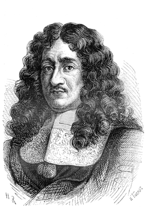 Pierre Paul RIQUET, Baron de Bonrepos - 1609-1680, French entrepreneur, directs the works of the Canal du Midi - 1880