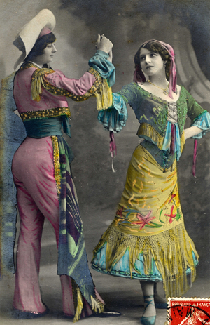 Dance has two: Dancers of Mattchiche (or Matchiche) popular song of the Belle Epoque (1905).
