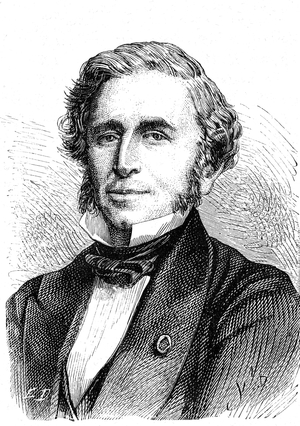 Emile PEREIRE (1800-1875), French banker, businessman and railway builder. Engraving 1867