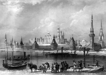 Moscow (Russia). Engraving 1862
