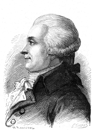 Louis Bernard Guyton De MORVEAU (or Guyton Morveau) (1737-1816), French chemist and politician. Engraving 1867
