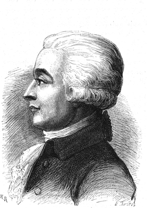 Portrait of Blanchard (1709-1853), 19th century (engraving)