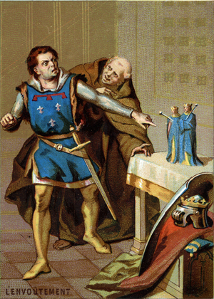 The envoulement: Proces of Robert III d'Artois (1287-1342) in 1334.