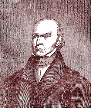 John Quincy ADAMS (1767-1848), 6th President of the USA.