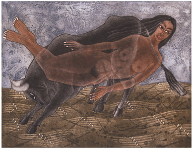 Vuelo Transparente, 2001 (aquatint)