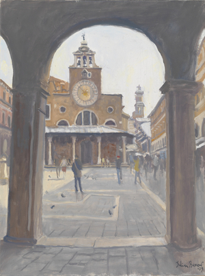 San Giacometo Church, 2009 (oil on canvas)