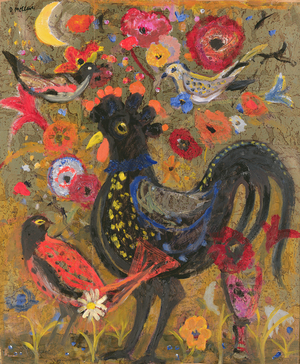 Chicken (oil on canvas)