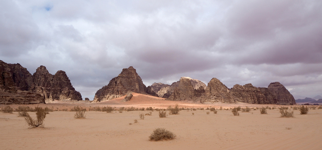 Jordan: Landscape of Wadi Rum. World Heritage in 2011