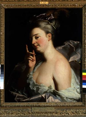 Portrait of an Unknown woman or  “The Threatener” (oil on canvas)