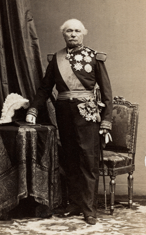 Portrait of General Oudinot, Marquis Nicolas-Charles-Victor Oudinot. 1791-1863