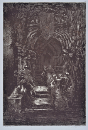 The Staircase (drawing)
