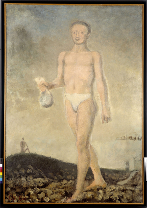 The Bather, 1960 (oil on canvas)