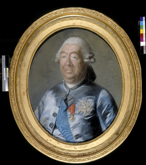 Portrait of Louis Antoine, Marechal, Duke of Noailles (1713-1793). Painting by Joseph Boze (1745-1826), 1783. Kent Plantation House