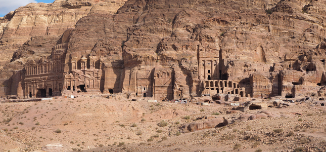 Jordan: Royal Tombs, Petra Site