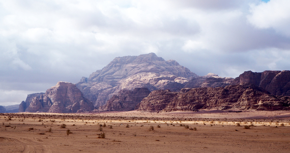 Jordan: Landscape of Wadi Rum. World Heritage in 2011
